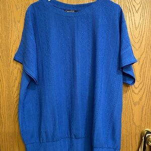BloomChic Royal Blue Knit Top